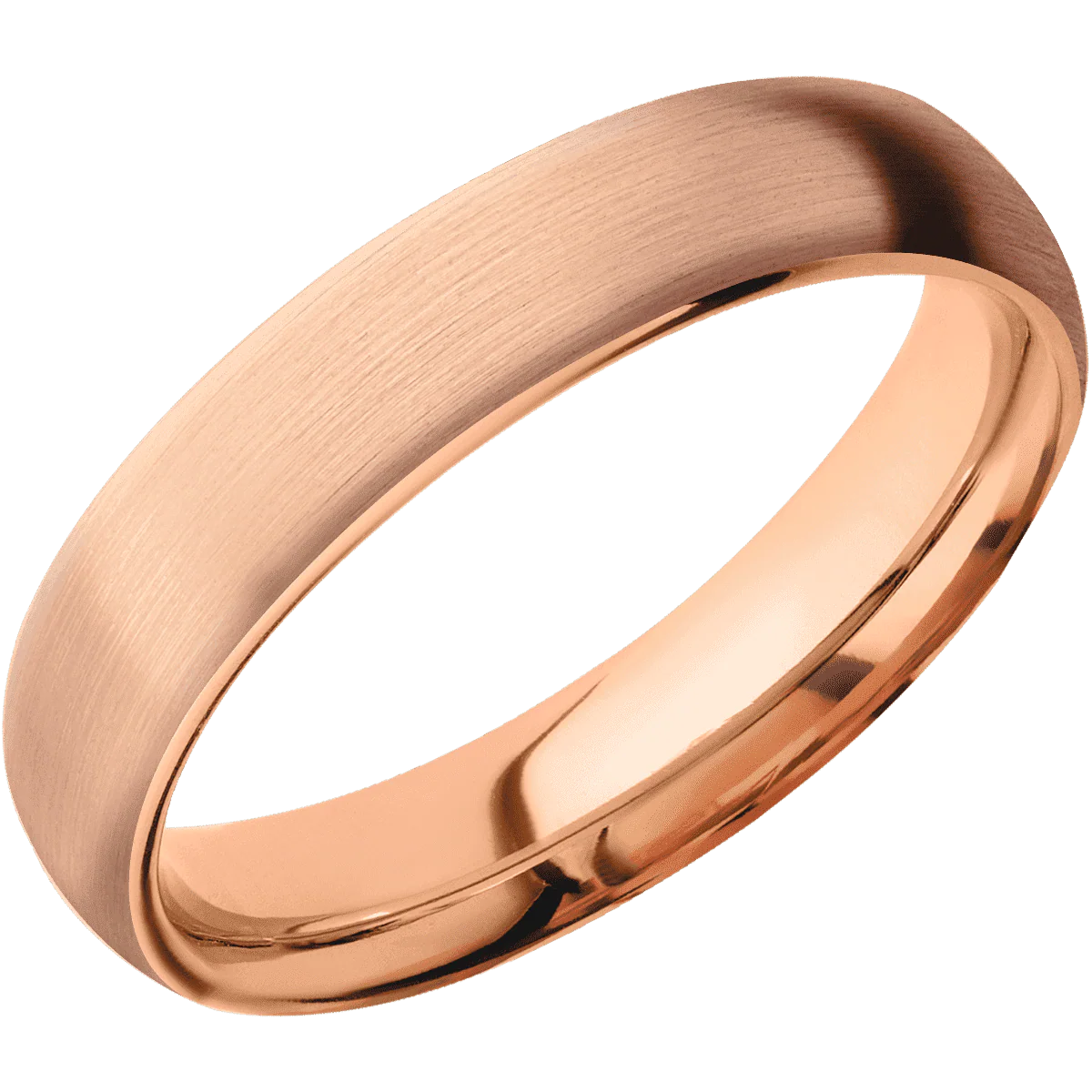 18K Rose Gold + Satin Finish - Image 2