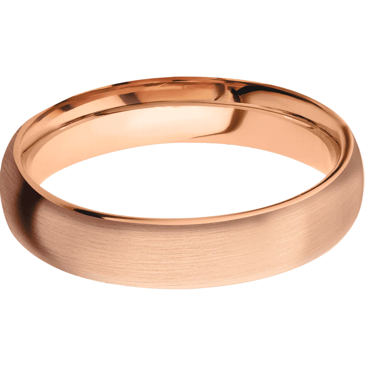 18K Rose Gold + Satin Finish - Image 3