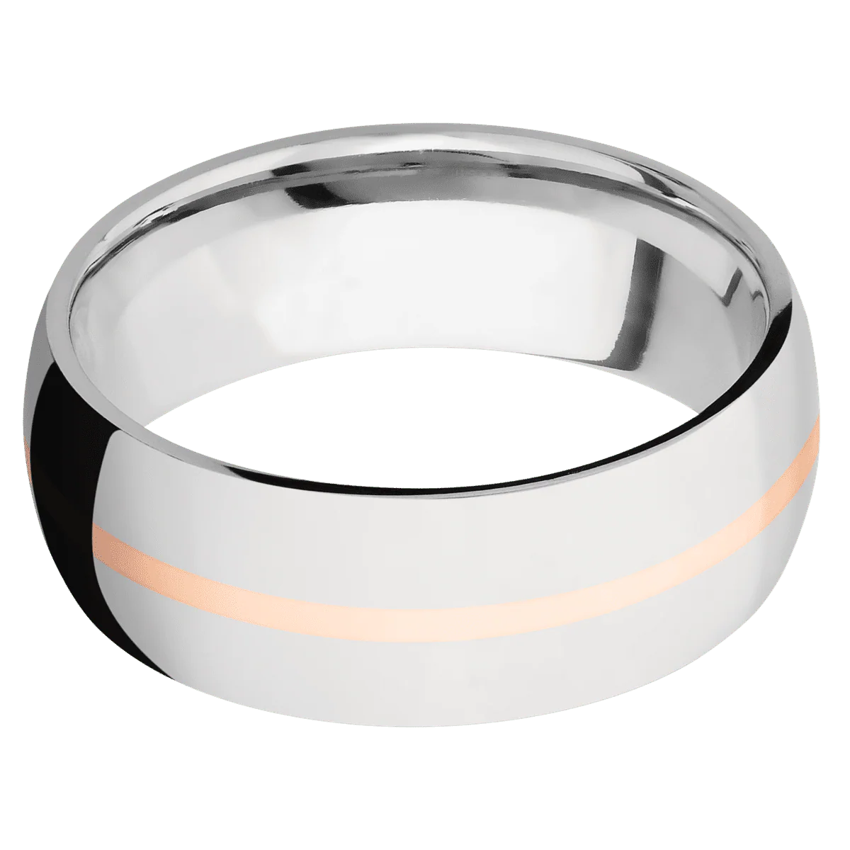 18K White Gold + Polish Finish - Image 3