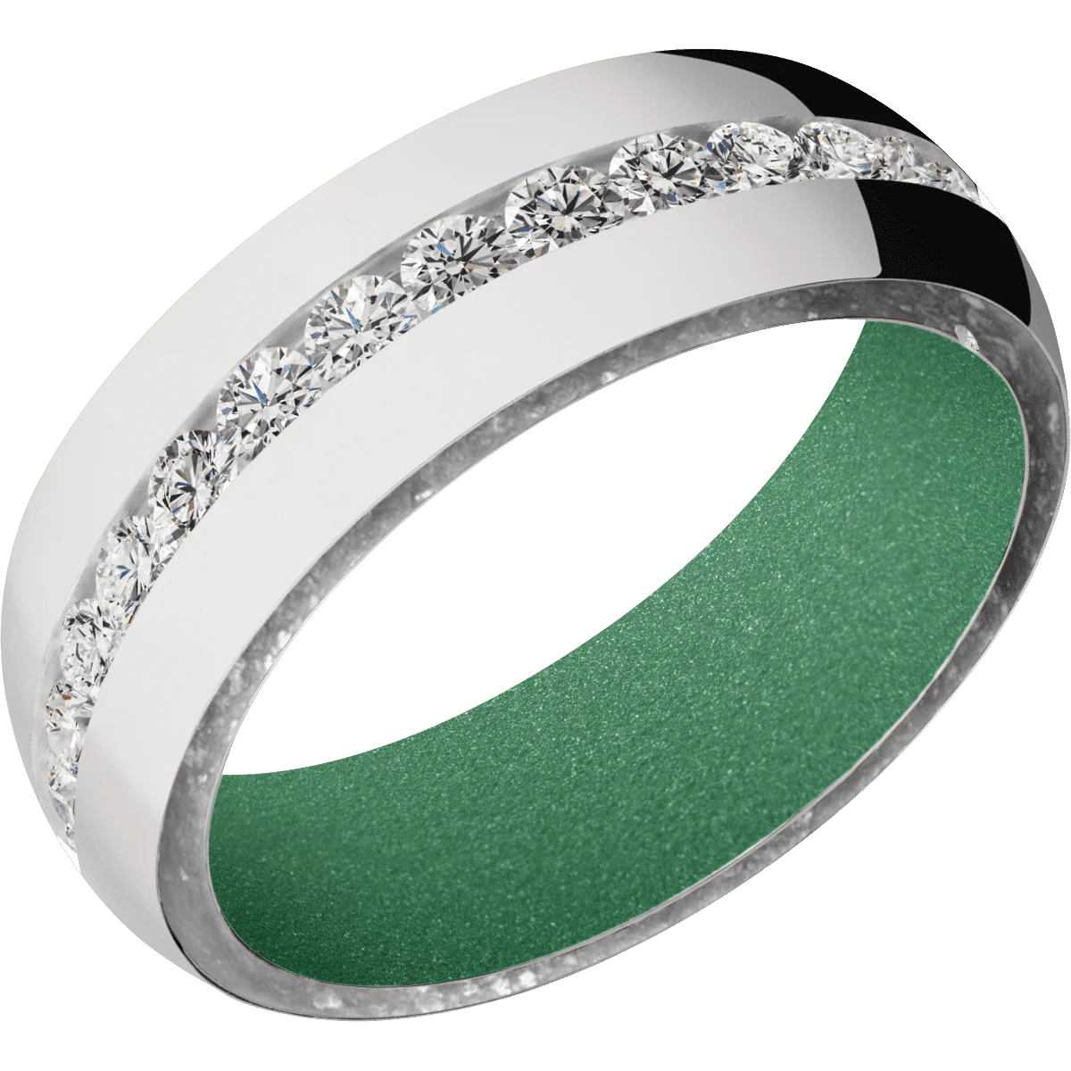 18K White Gold + Polish Finish + Squatch - Image 2