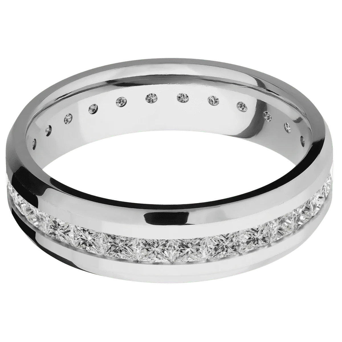 18K White Gold + Polish , Polish Finish - Image 3