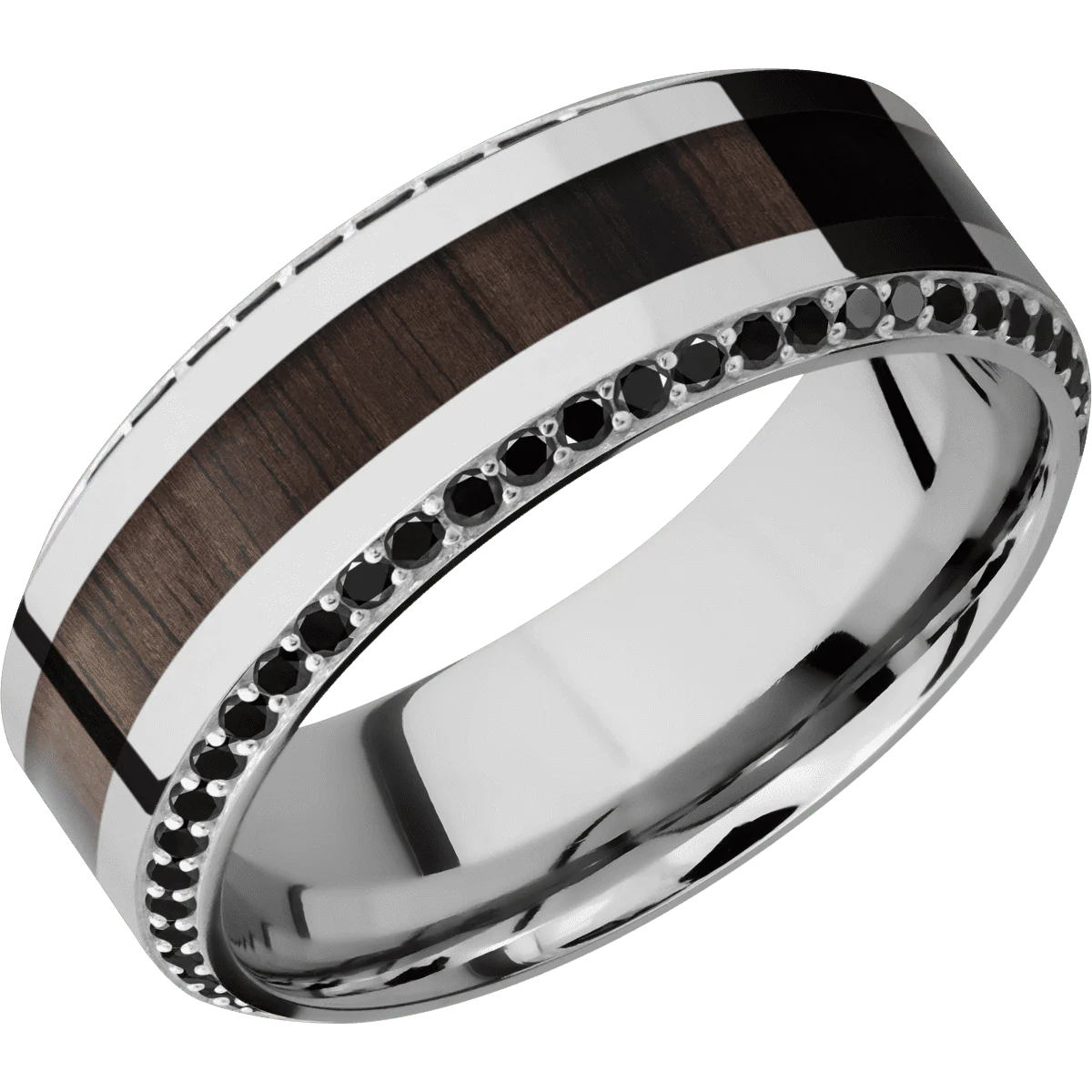 18K White Gold + Polish , Polish Finish - Image 2