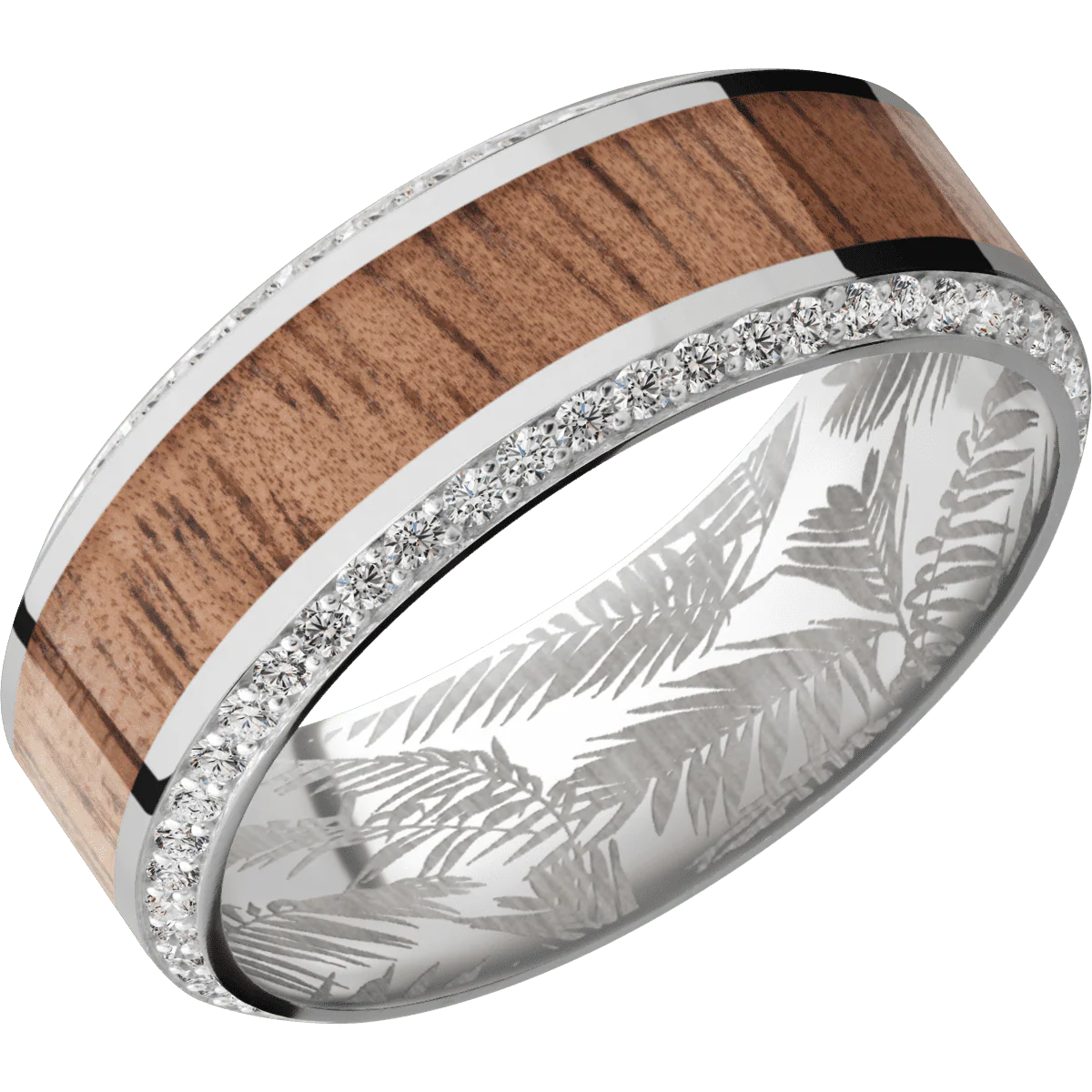 18K White Gold + Polish , Polish Finish - Image 2