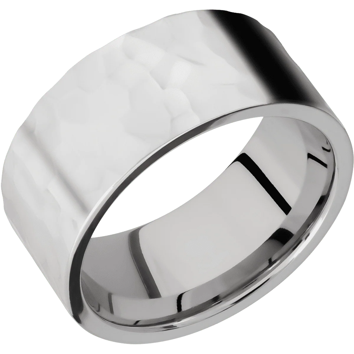 18K White Gold + Rockpolish Finish - Image 2