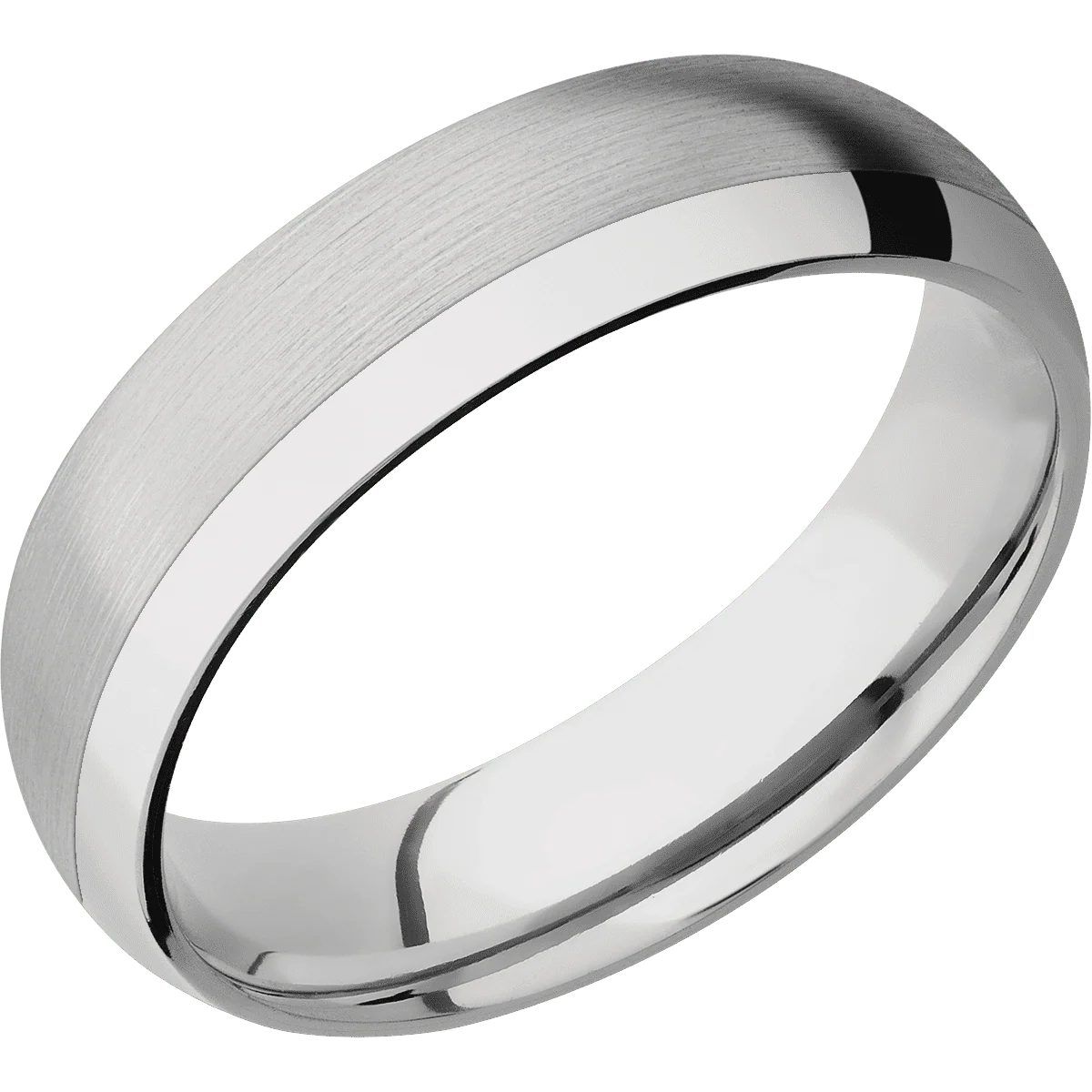 18K White Gold + Satin Finish - Image 2