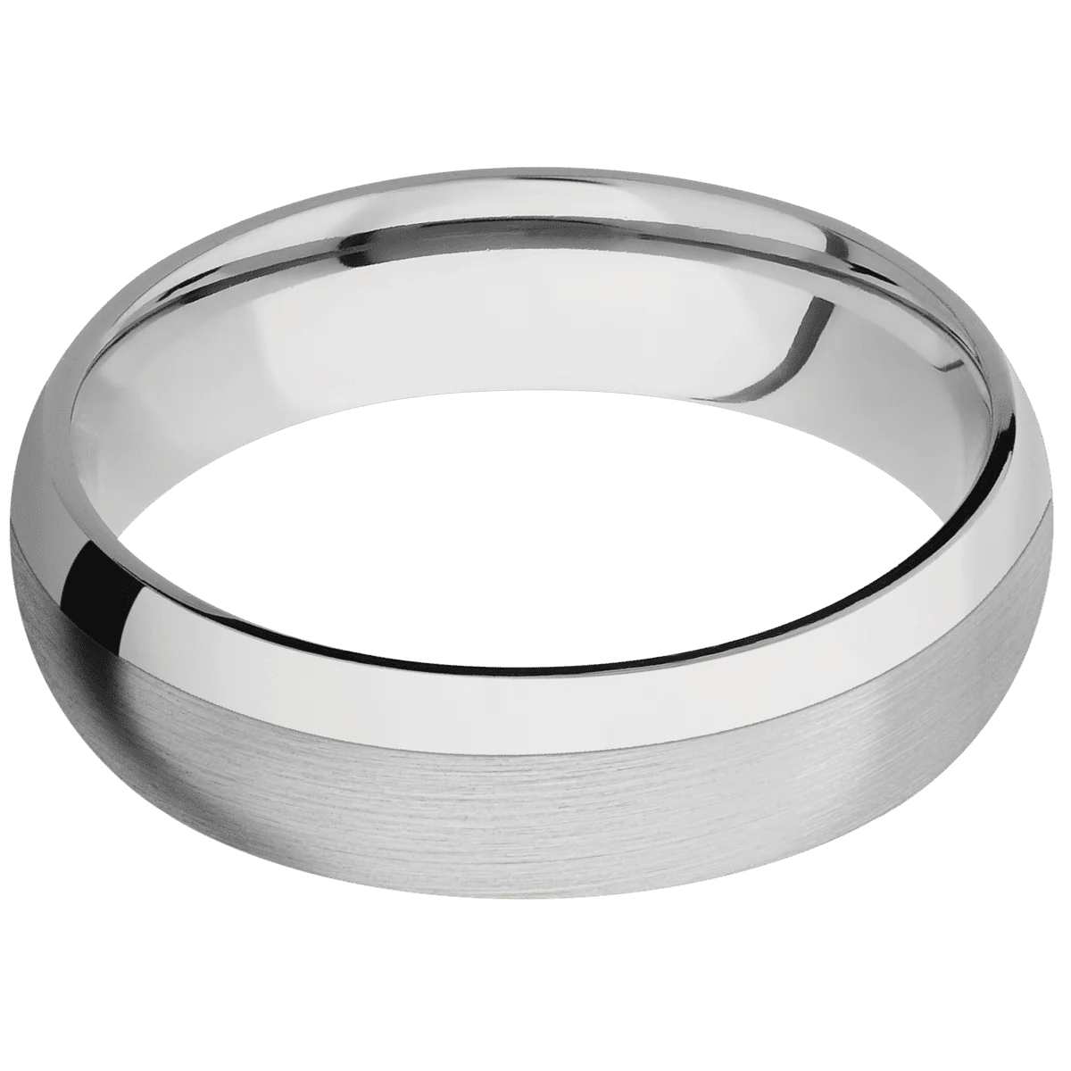 18K White Gold + Satin Finish - Image 3