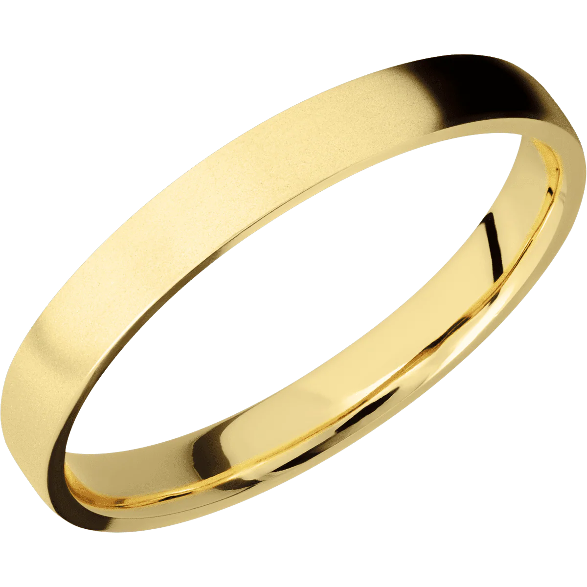 18K Yellow Gold + Bead Finish - Image 2