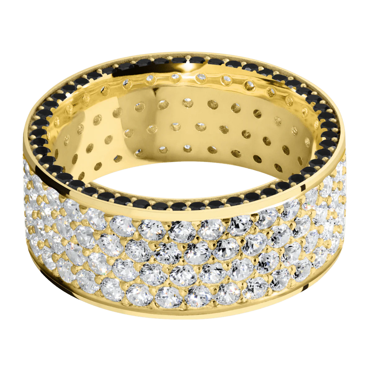 18K Yellow Gold + Polish Finish - Image 3