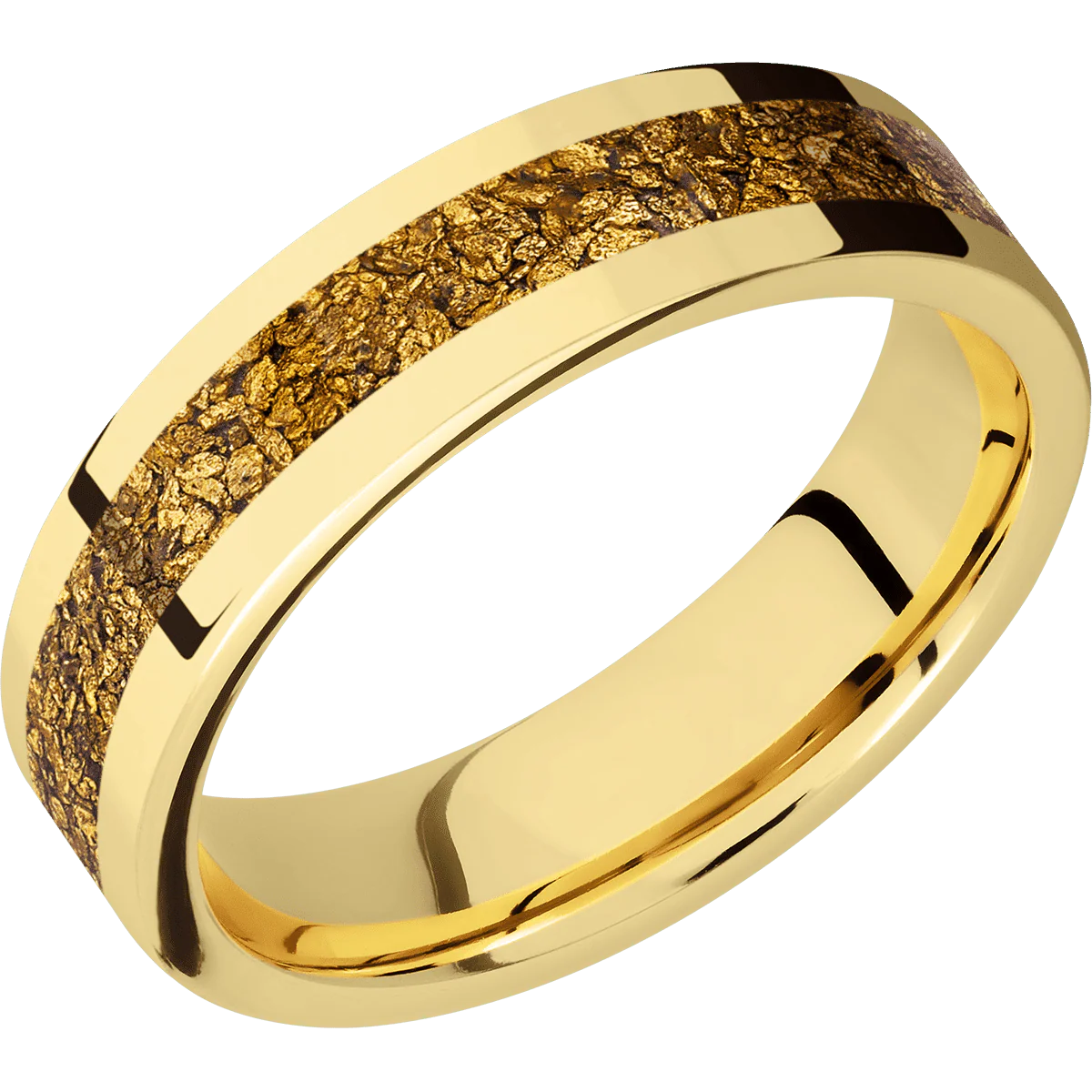 18K Yellow Gold + Polish Finish - Image 2
