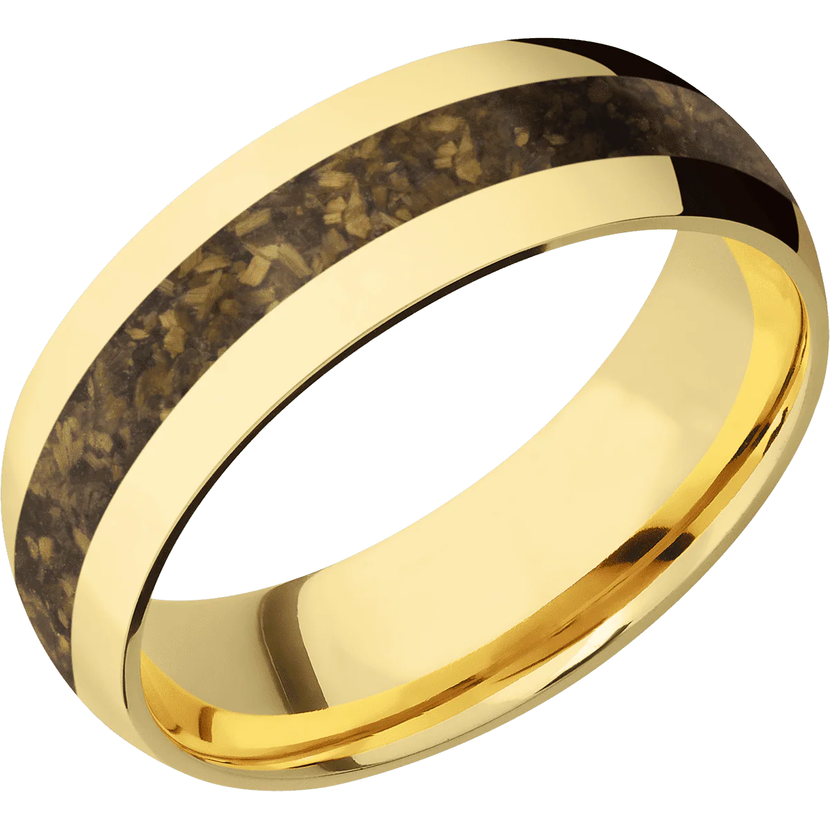 18K Yellow Gold + Polish Finish - Image 2