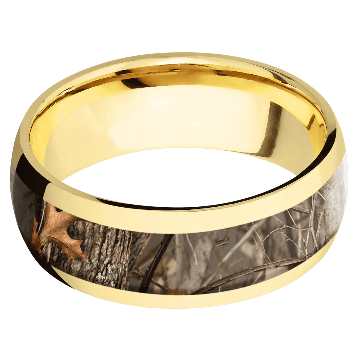 18K Yellow Gold + Polish Finish - Image 3