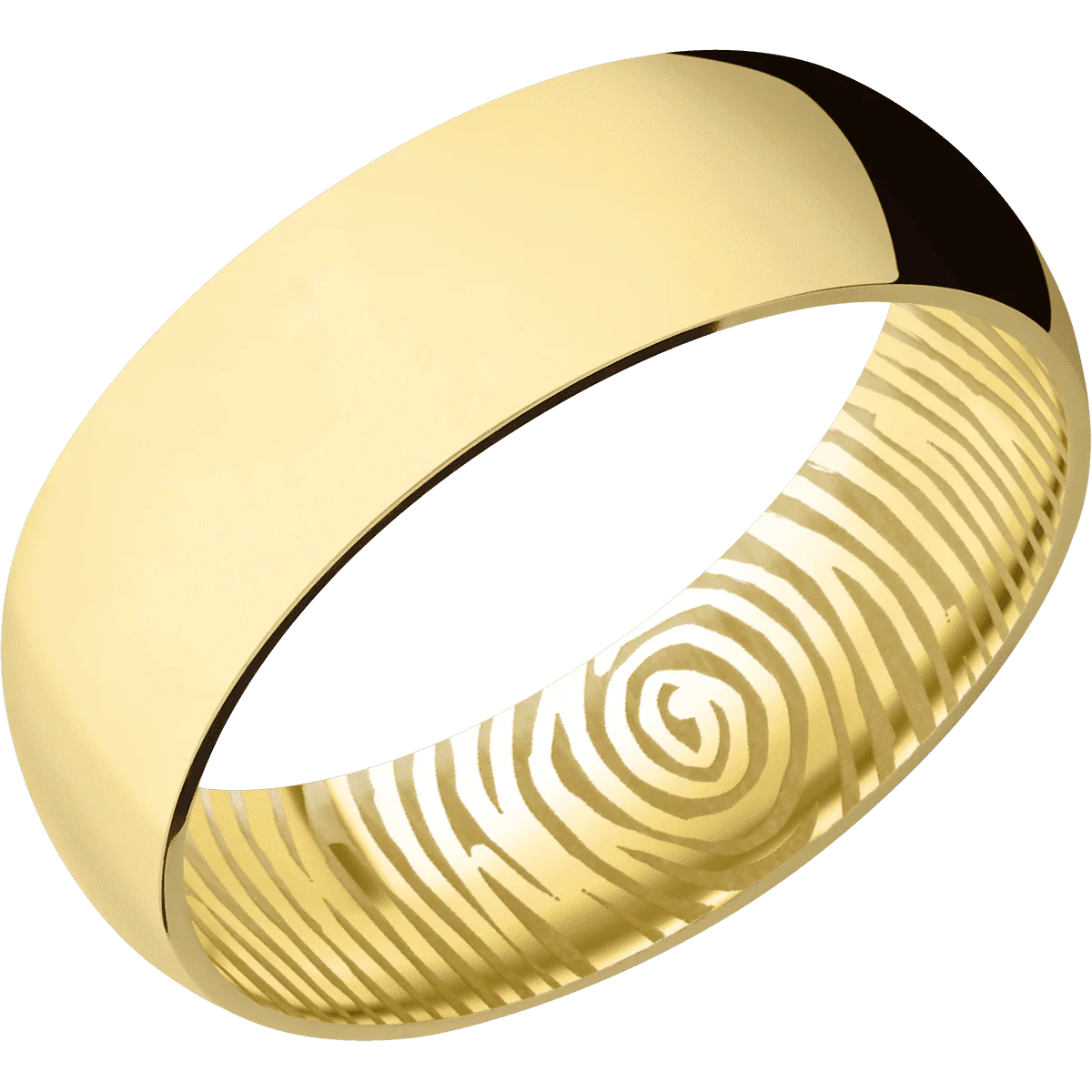 18K Yellow Gold + Polish Finish - Image 2