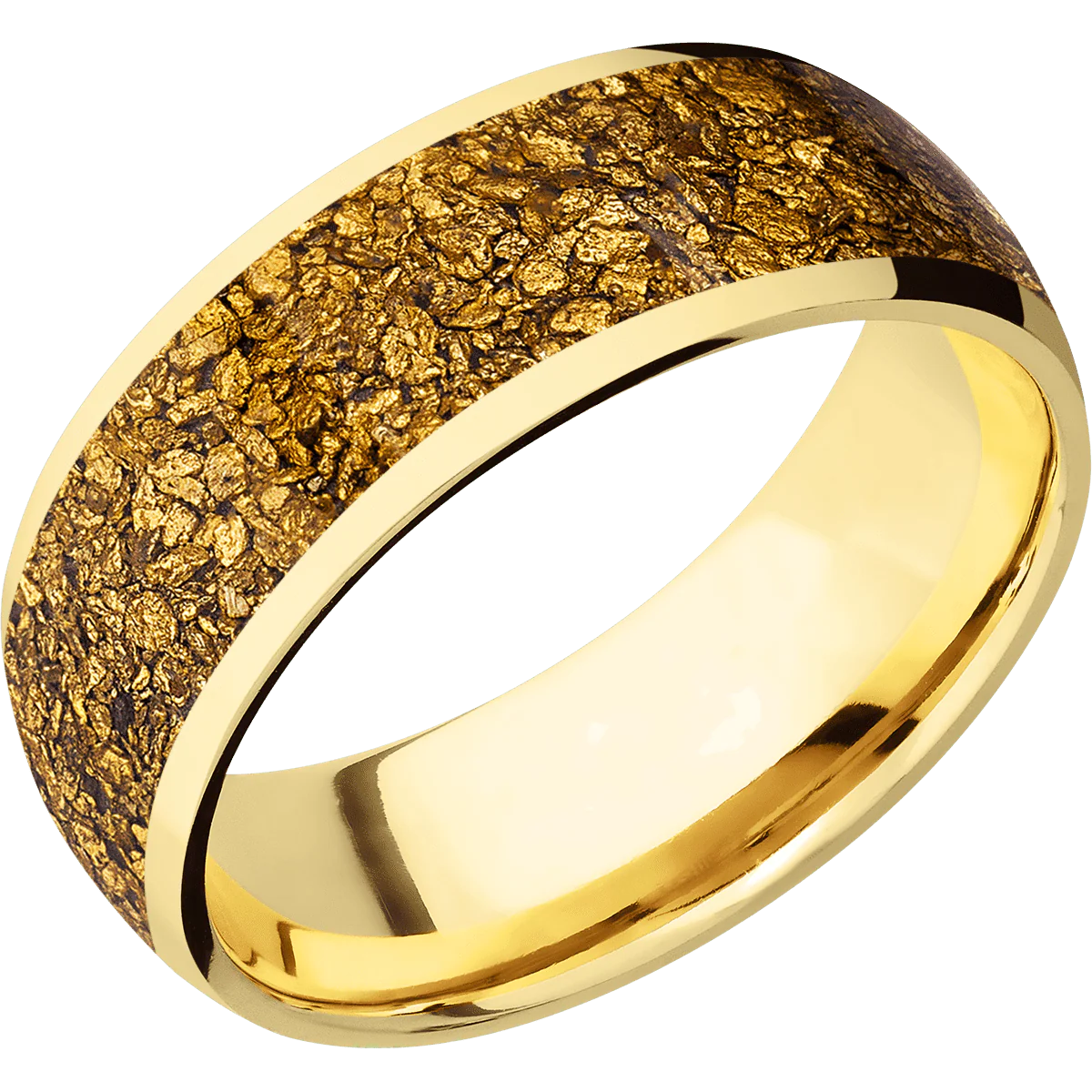 18K Yellow Gold + Polish Finish - Image 2