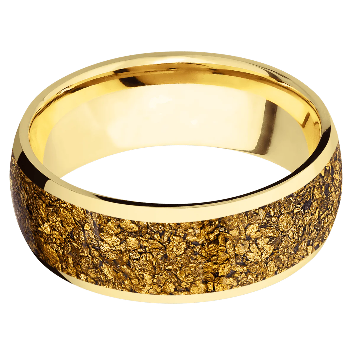 18K Yellow Gold + Polish Finish - Image 3