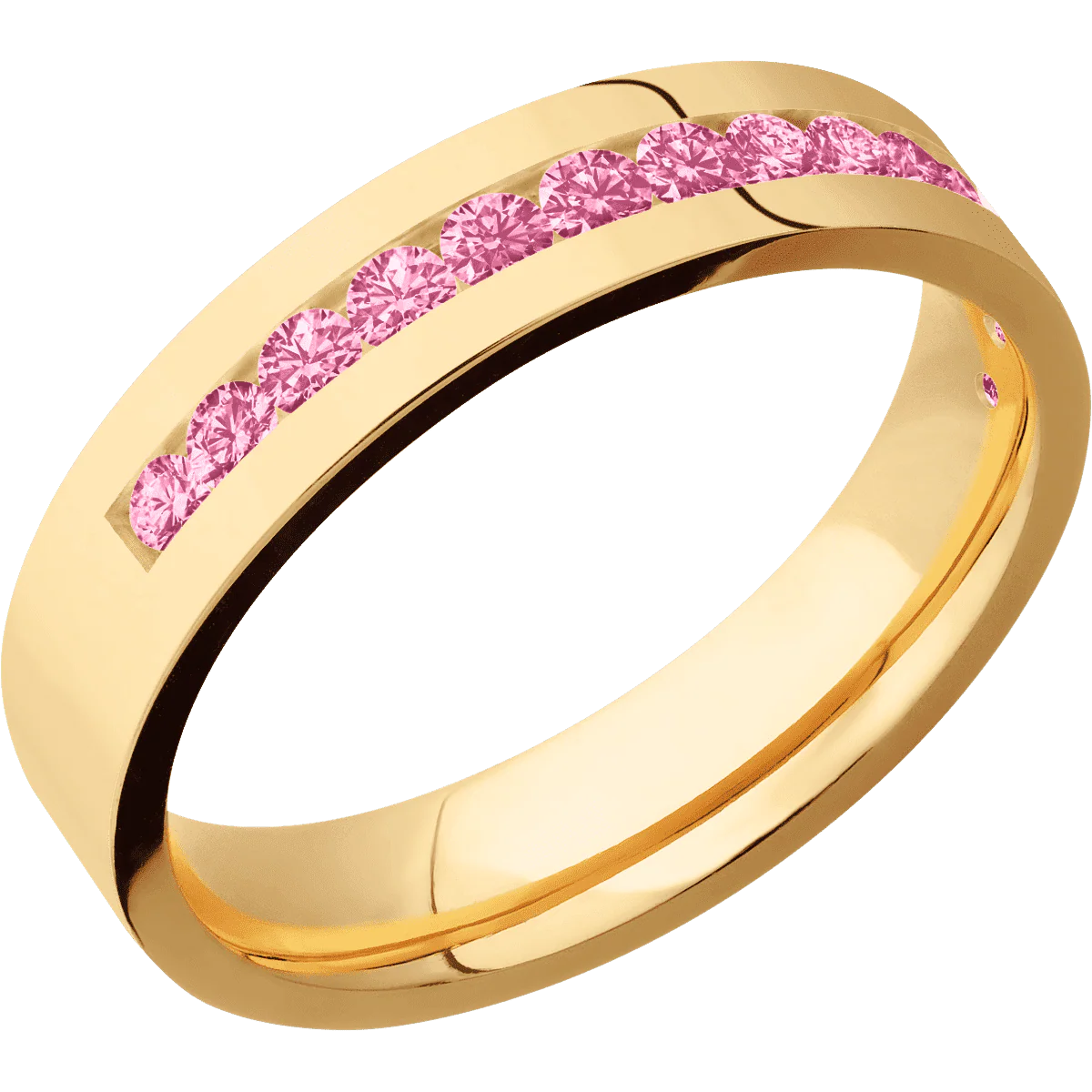 18K Yellow Gold + Polish Finish - Image 2