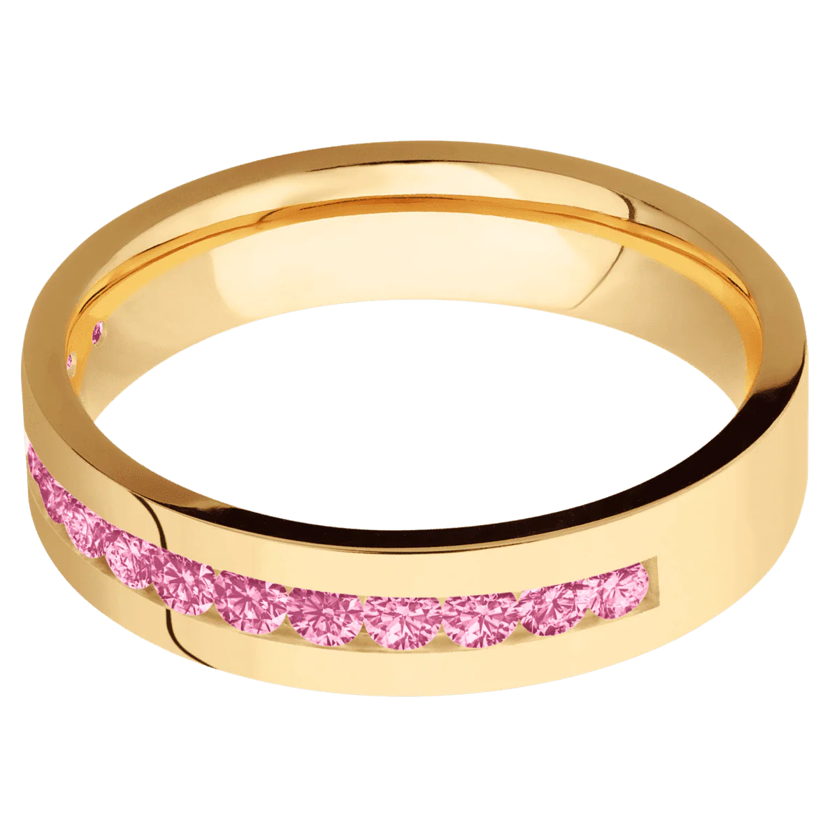 18K Yellow Gold + Polish Finish - Image 3