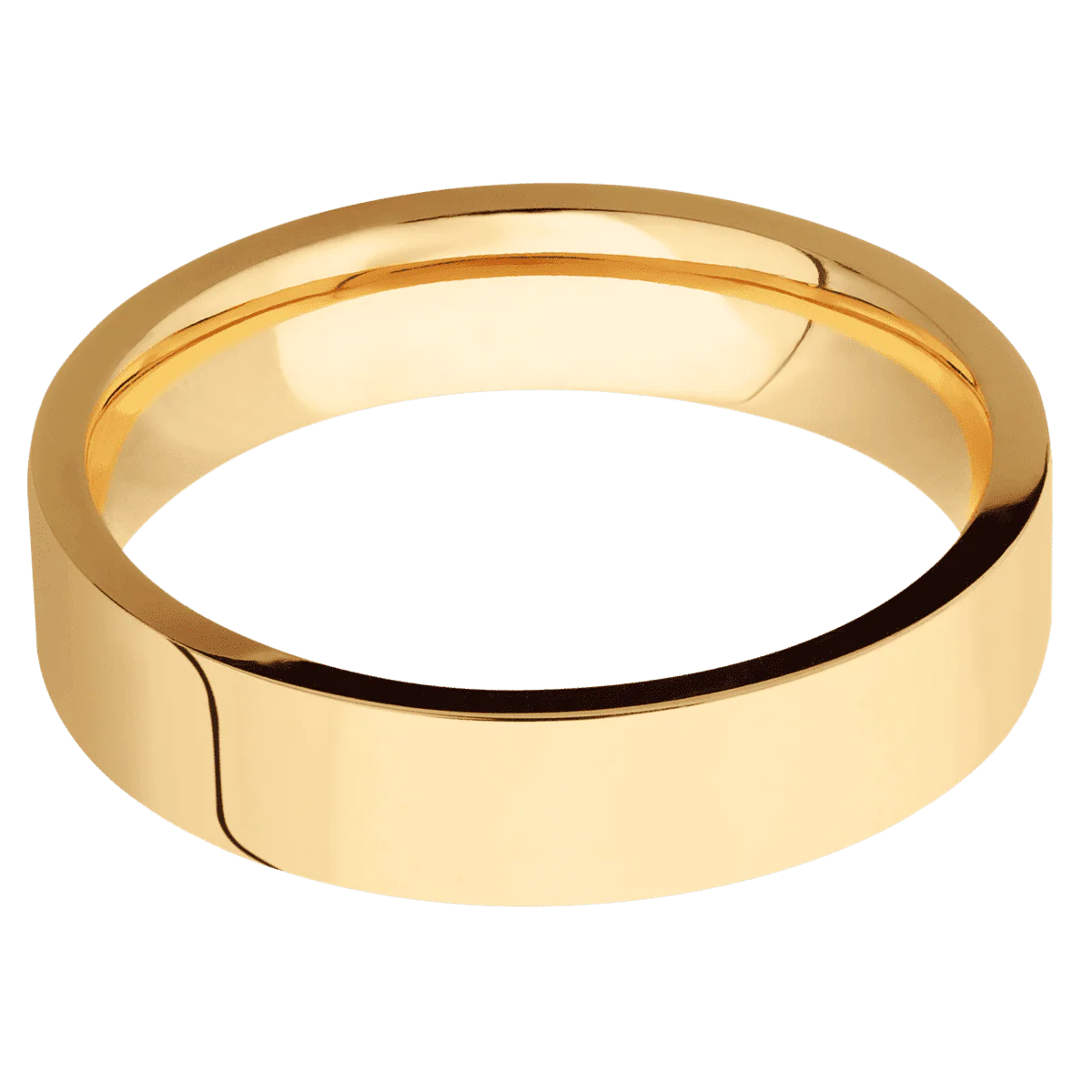 18K Yellow Gold + Polish Finish - Image 3