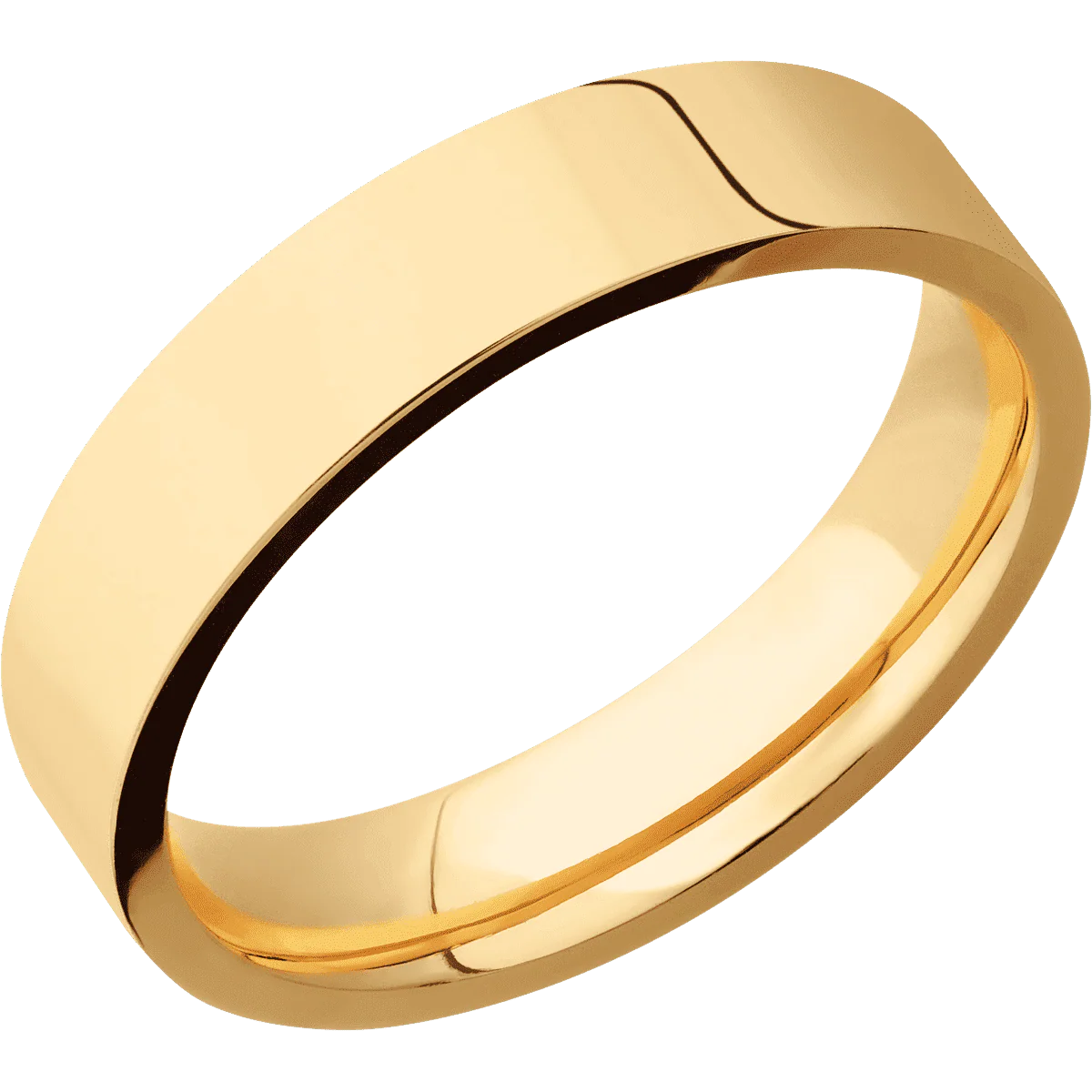 18K Yellow Gold + Polish Finish - Image 2
