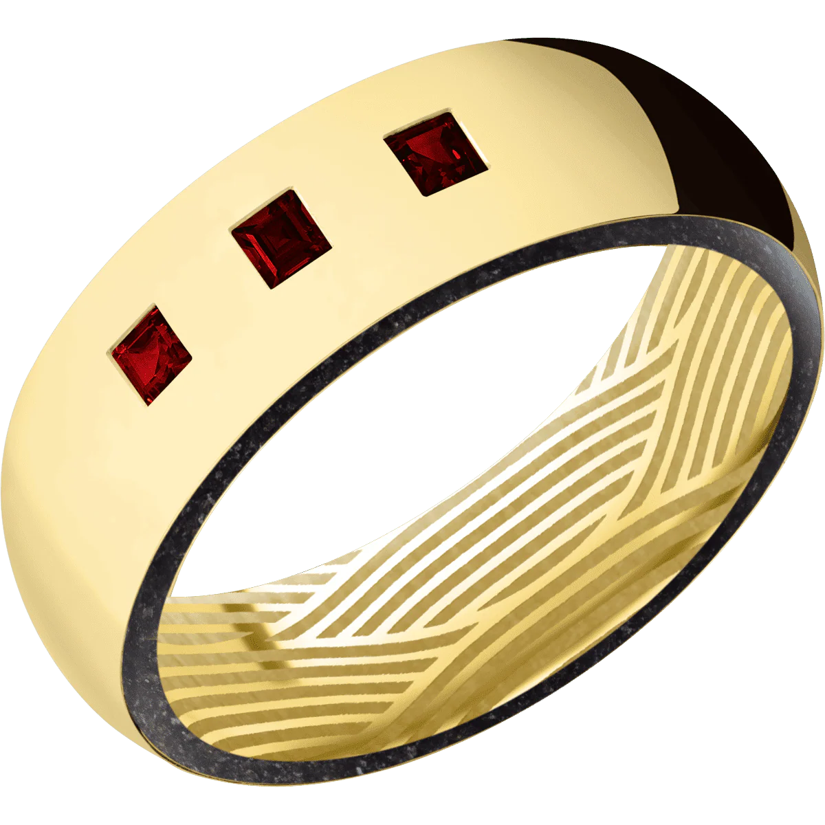 18K Yellow Gold + Polish Finish - Image 2