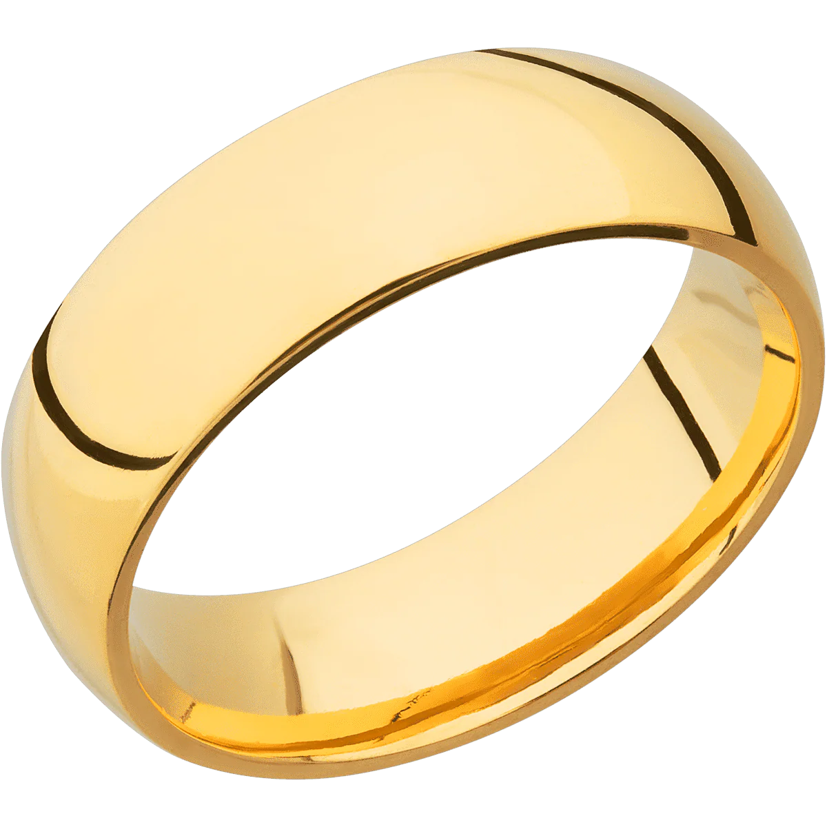 18K Yellow Gold + Polish Finish - Image 2