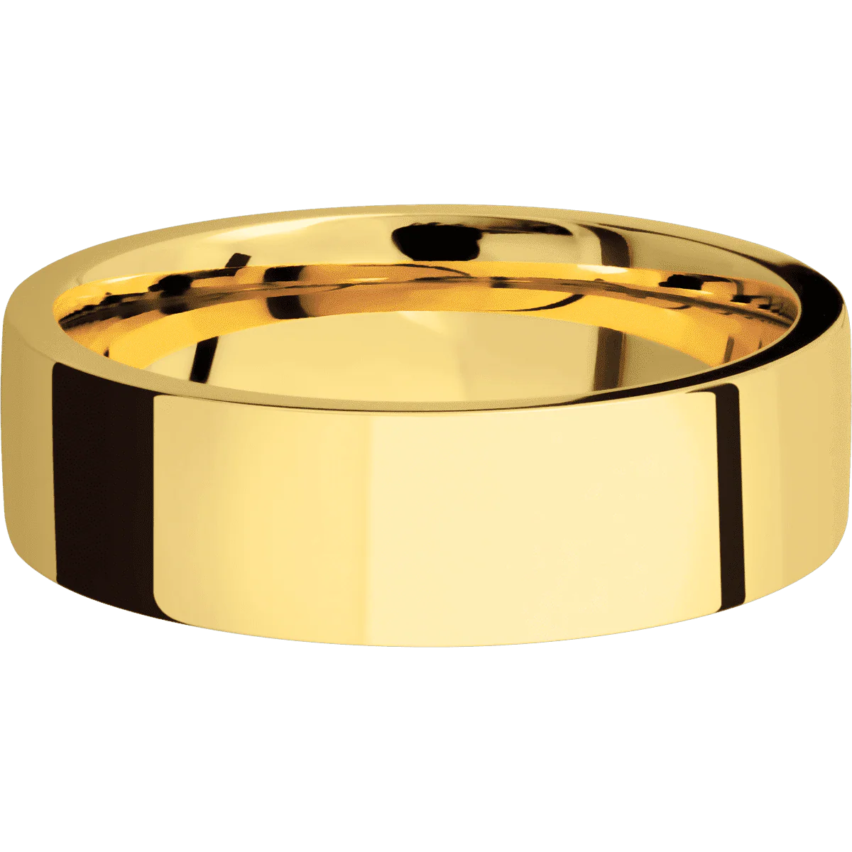 18K Yellow Gold + Polish Finish - Image 3