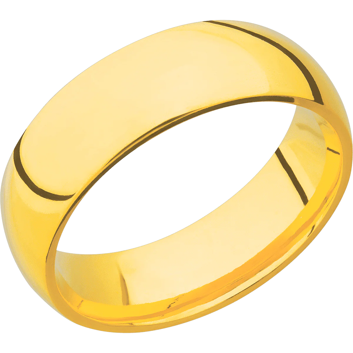 18K Yellow Gold + Polish Finish - Image 2