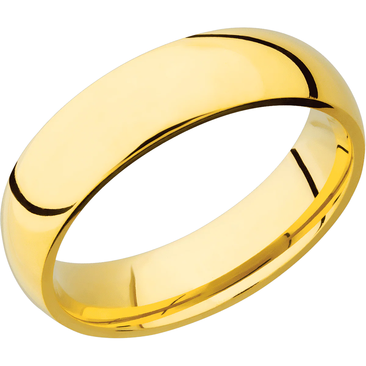 18K Yellow Gold + Polish Finish - Image 2