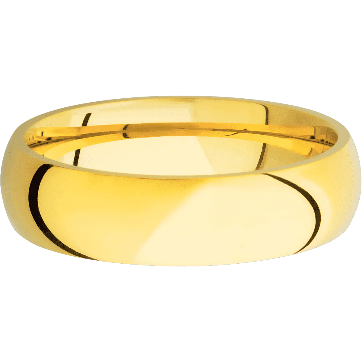 18K Yellow Gold + Polish Finish - Image 3