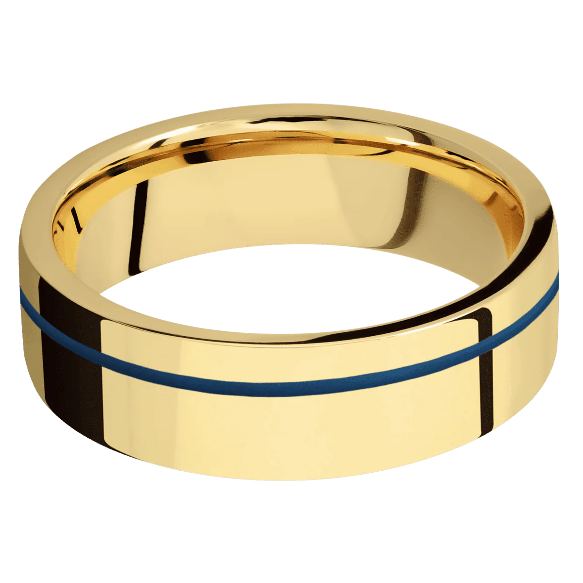 18K Yellow Gold + Polish , Polish Finish - Image 3