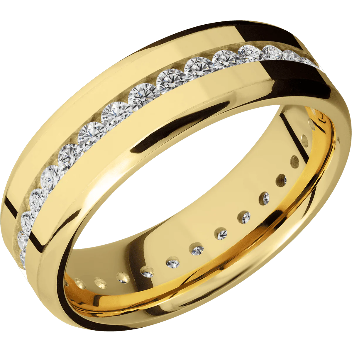 18K Yellow Gold + Polish , Polish Finish - Image 2