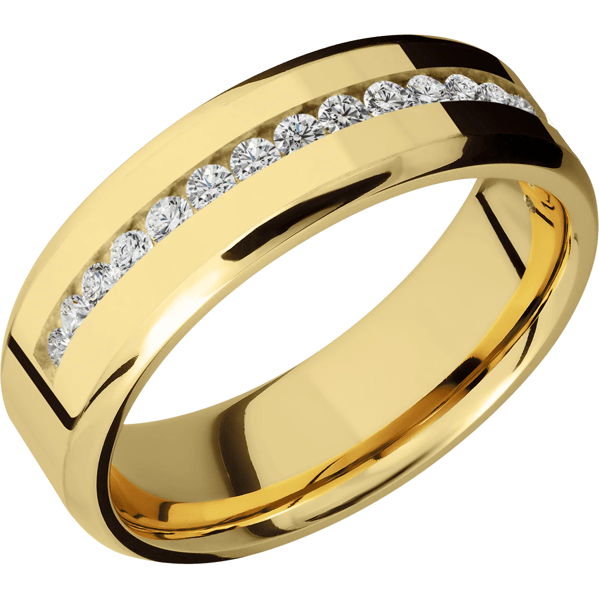 18K Yellow Gold + Polish , Polish Finish - Image 2