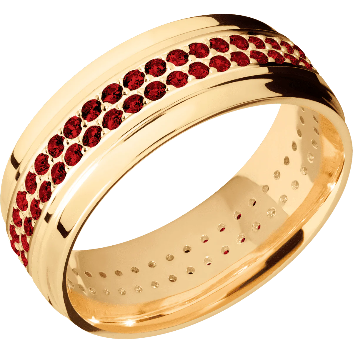 18K Yellow Gold + Polish , Polish Finish - Image 2