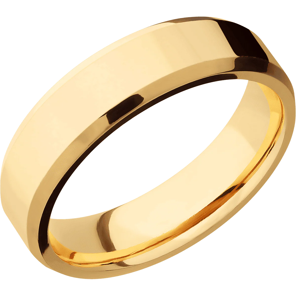 18K Yellow Gold + Polish , Polish Finish - Image 2