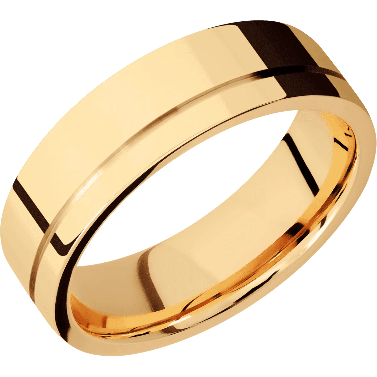 18K Yellow Gold + Polish , Polish Finish - Image 2