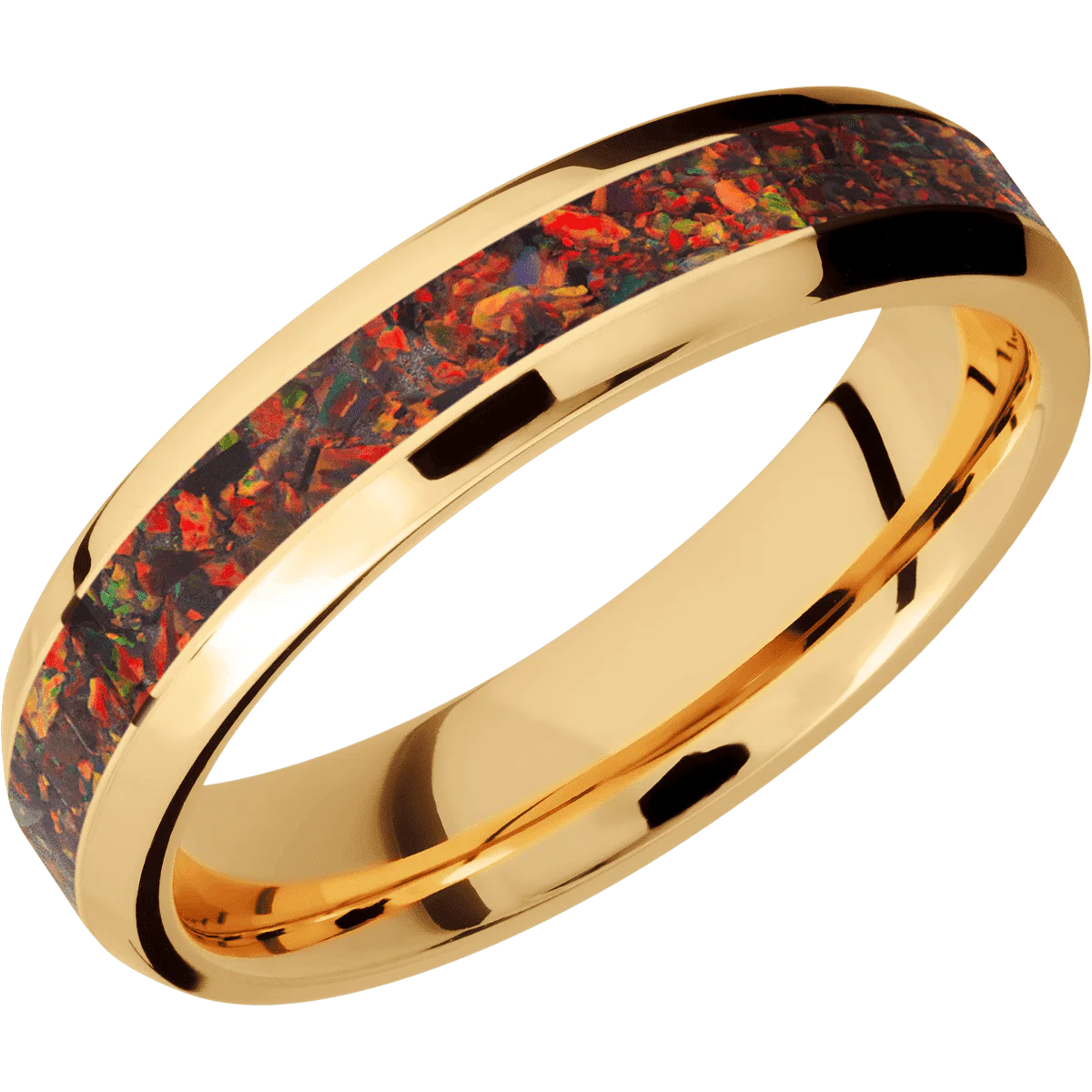18K Yellow Gold + Polish , Polish Finish - Image 2