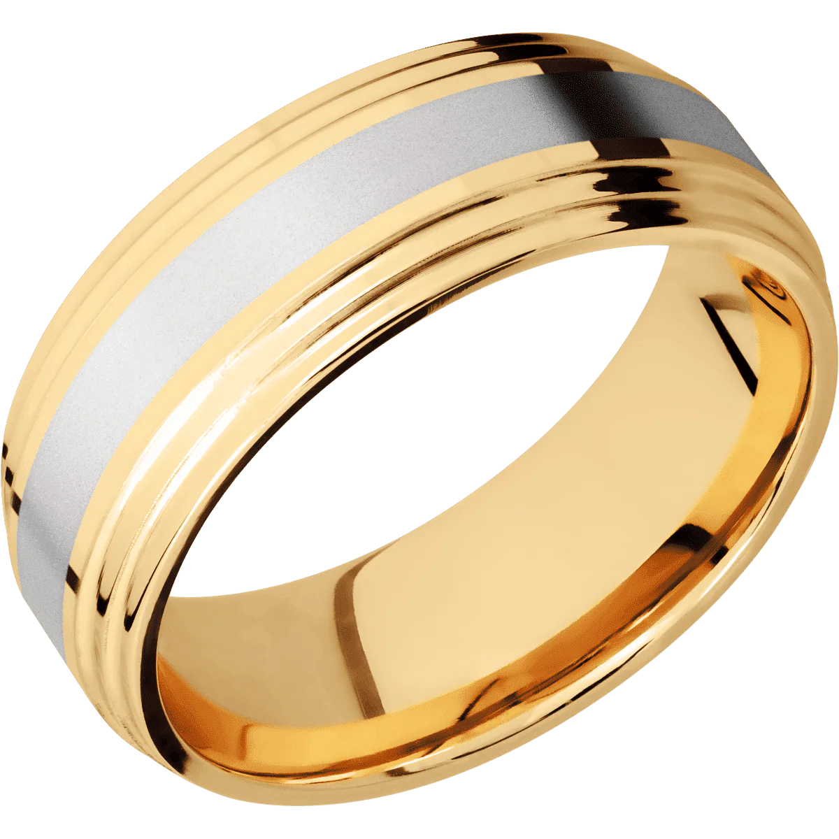 18K Yellow Gold + Polish , Polish Finish - Image 2