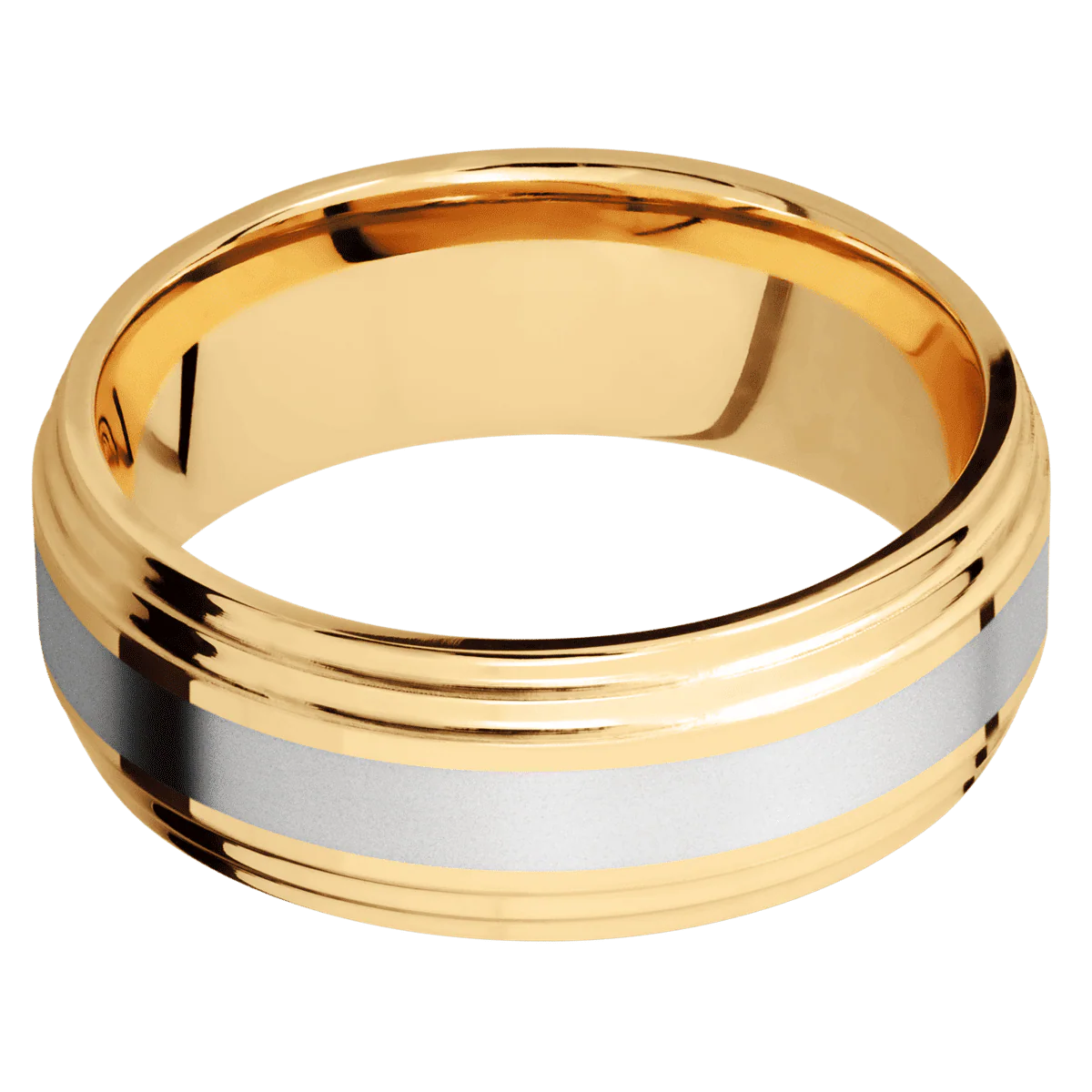 18K Yellow Gold + Polish , Polish Finish - Image 3