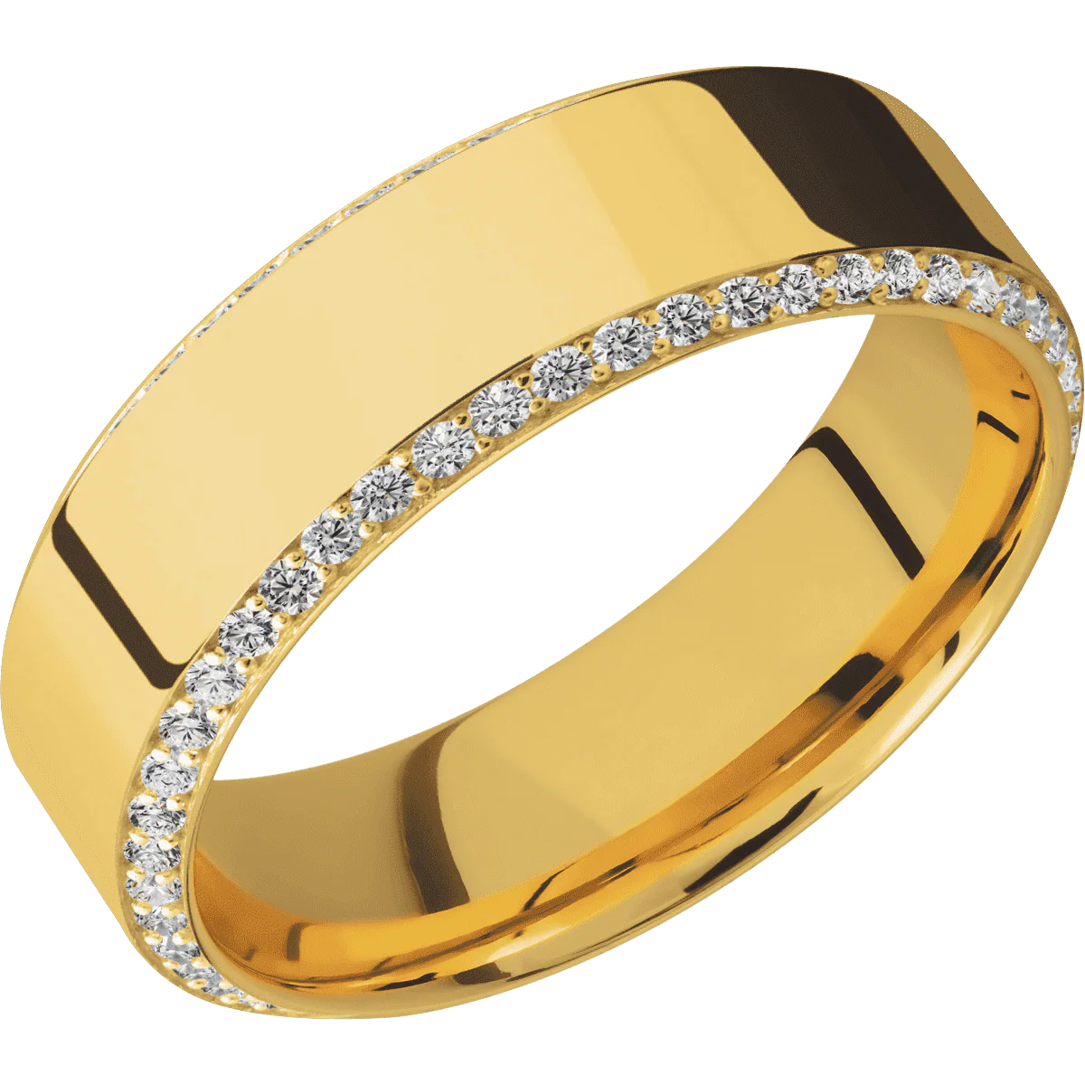 18K Yellow Gold + Polish , Polish Finish - Image 2
