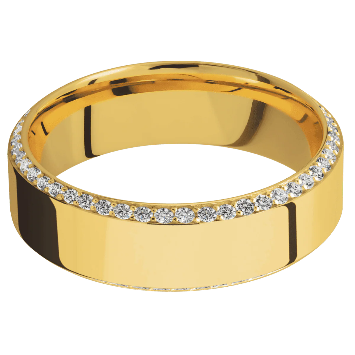 18K Yellow Gold + Polish , Polish Finish - Image 3