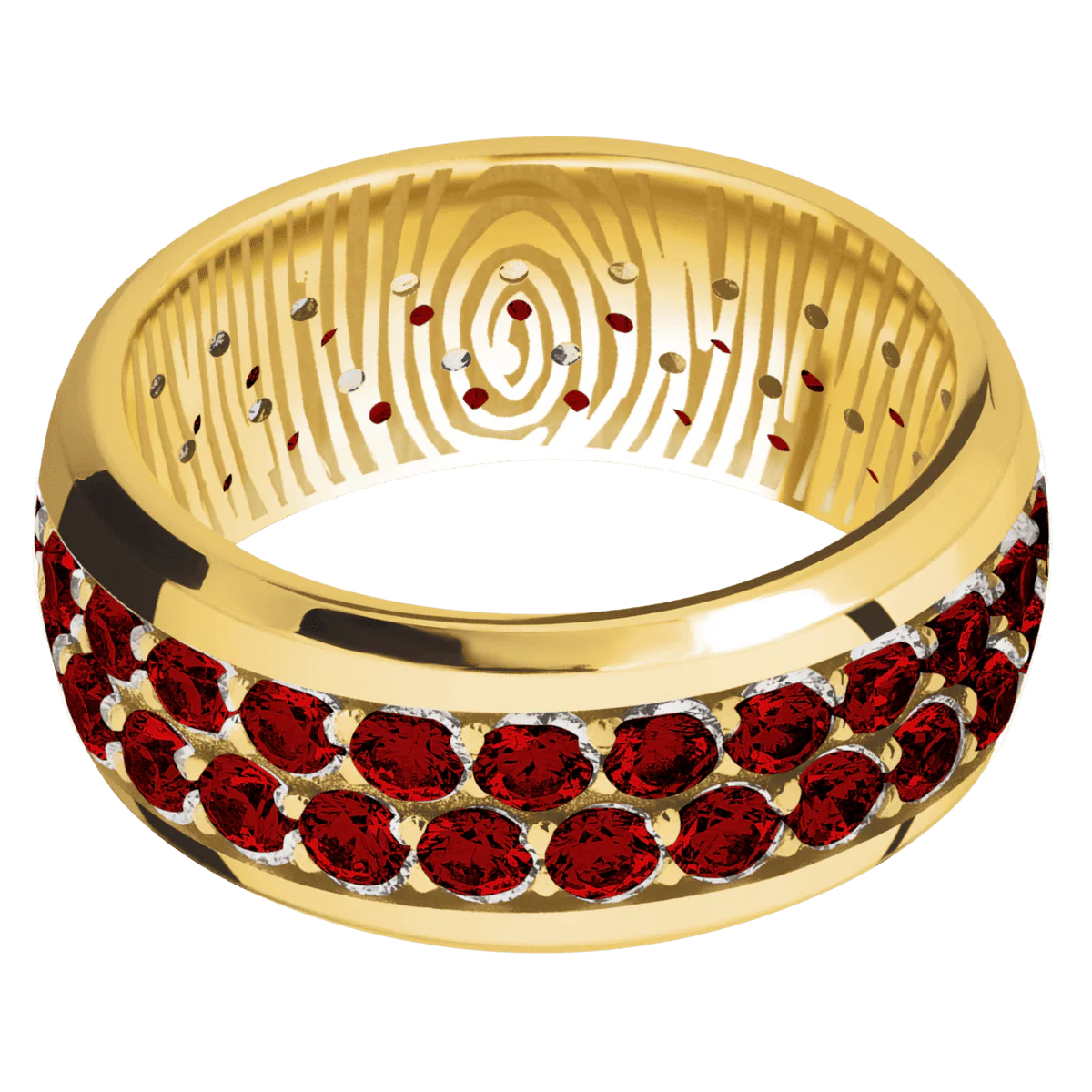 18K Yellow Gold + Polish , Polish Finish - Image 3