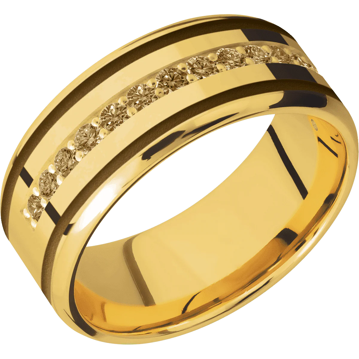 18K Yellow Gold + Polish , Polish Finish - Image 2