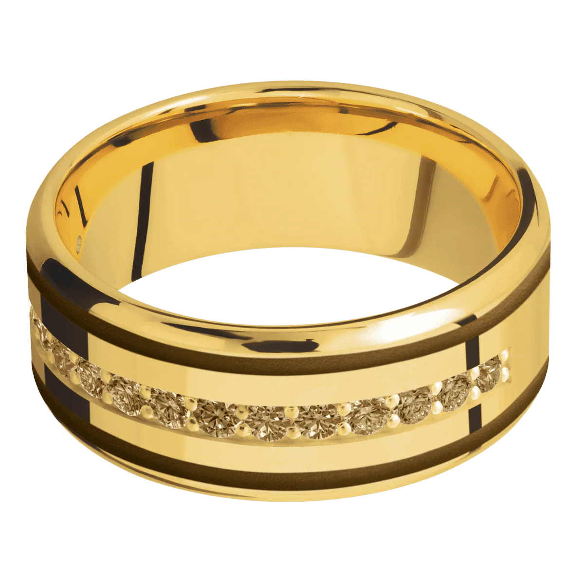 18K Yellow Gold + Polish , Polish Finish - Image 3