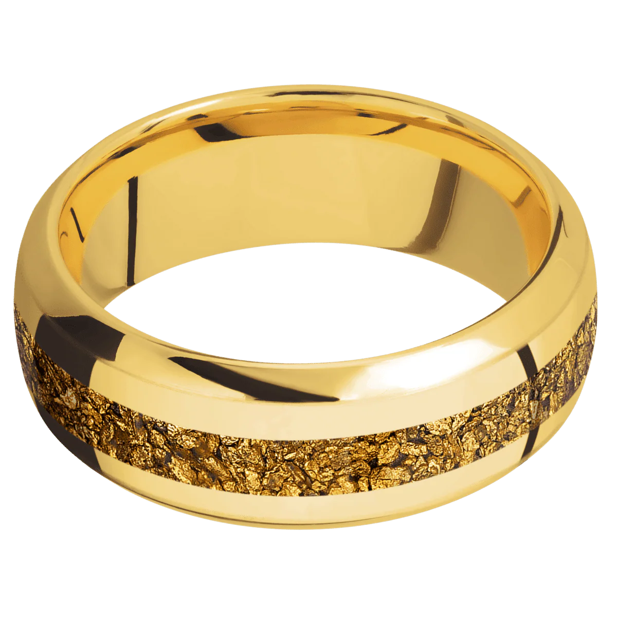 18K Yellow Gold + Polish , Polish Finish - Image 3