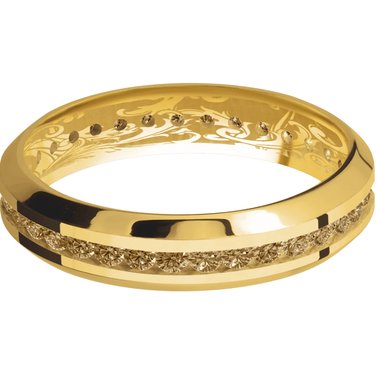 18K Yellow Gold + Polish , Polish Finish - Image 3