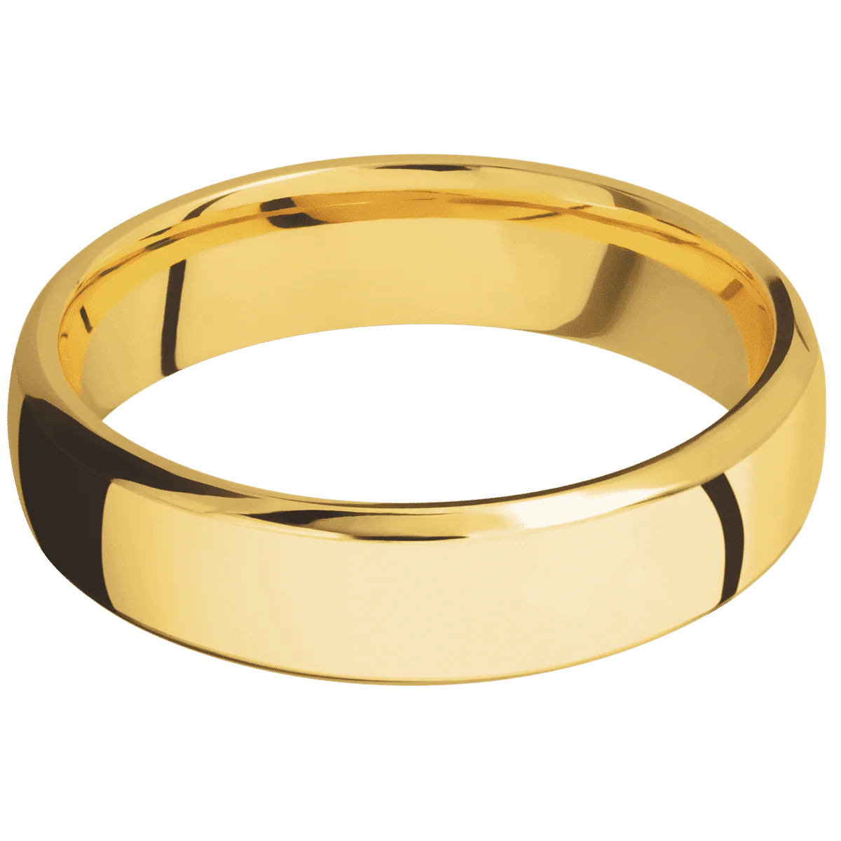 18K Yellow Gold + Polish , Polish Finish - Image 3