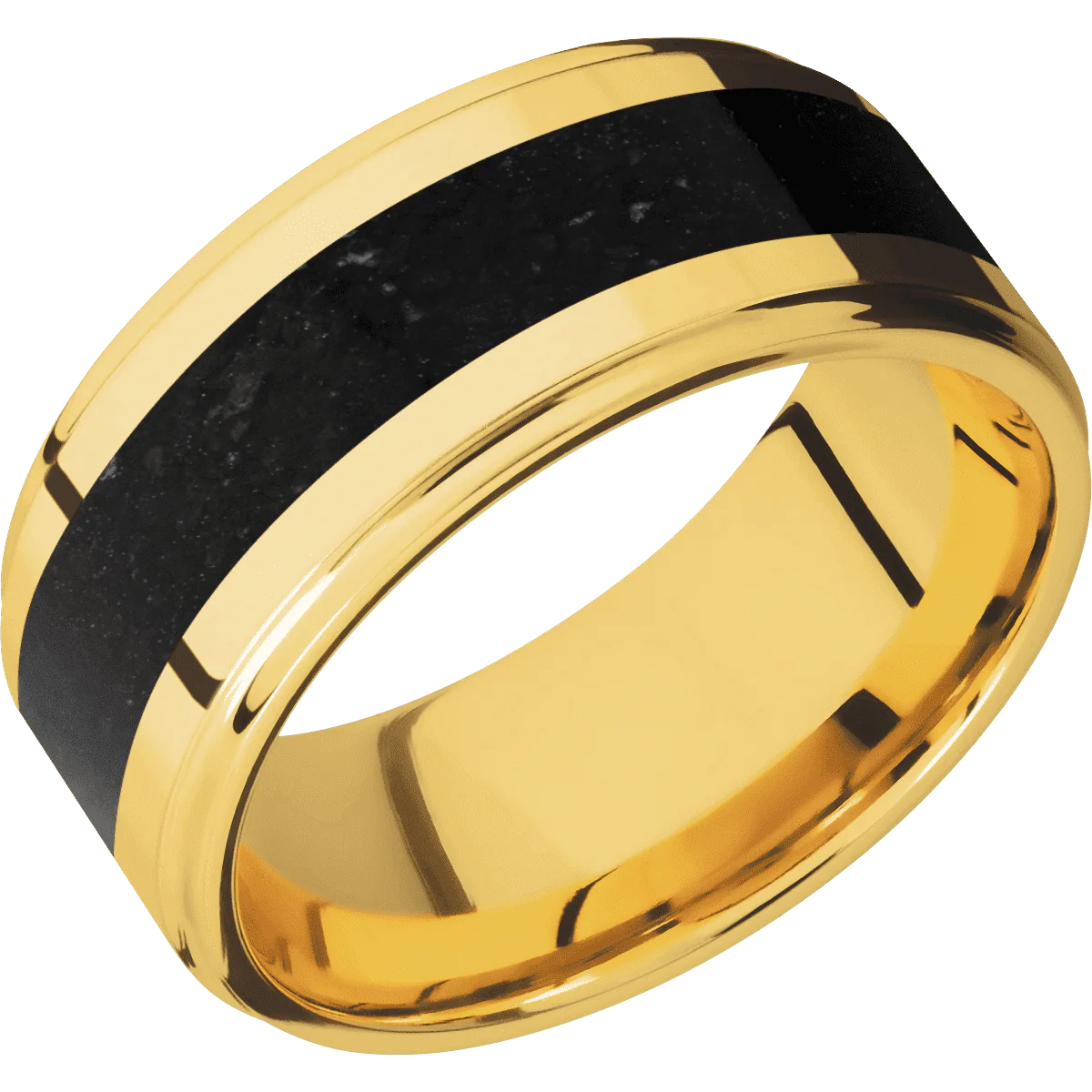 18K Yellow Gold + Polish , Polish Finish - Image 2