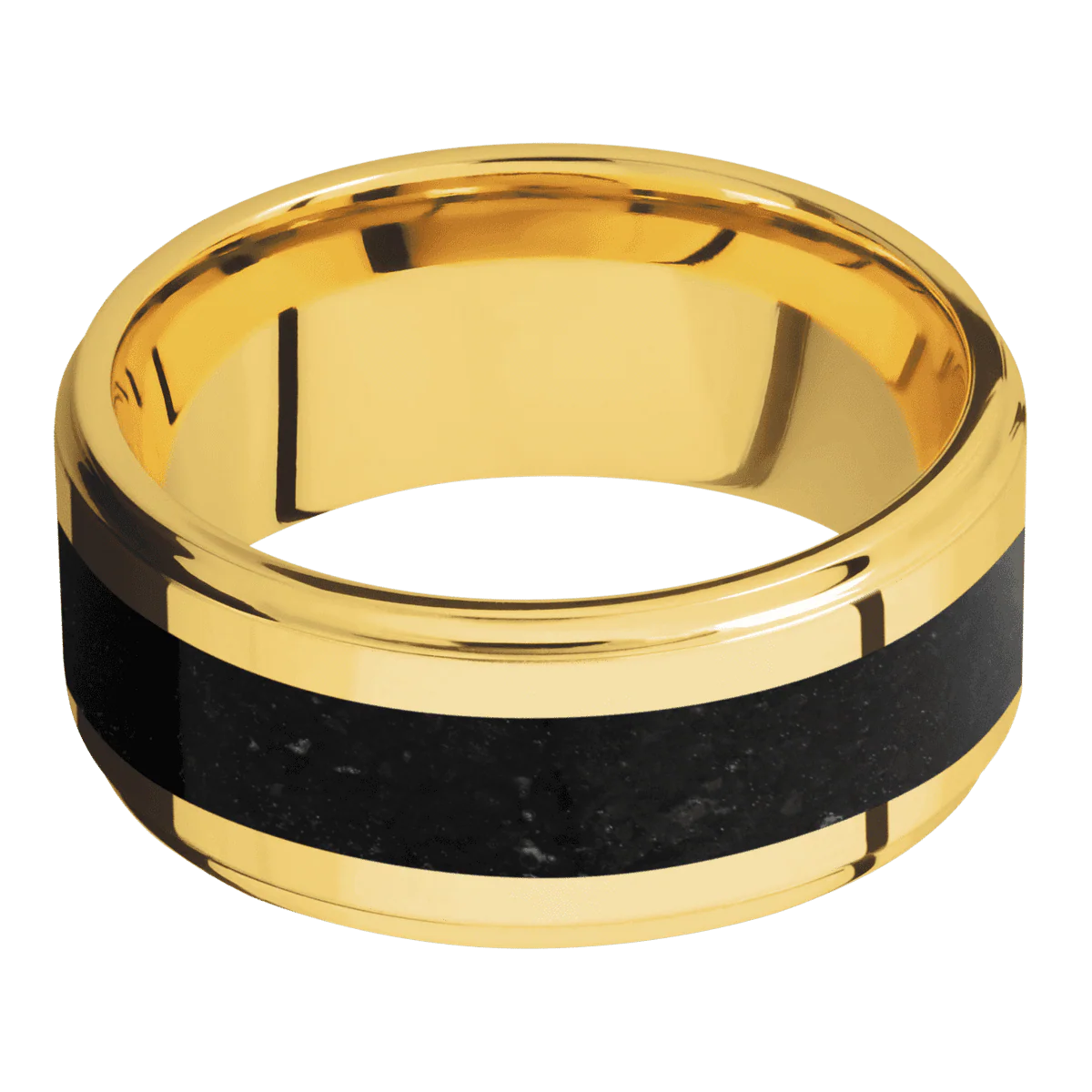18K Yellow Gold + Polish , Polish Finish - Image 3