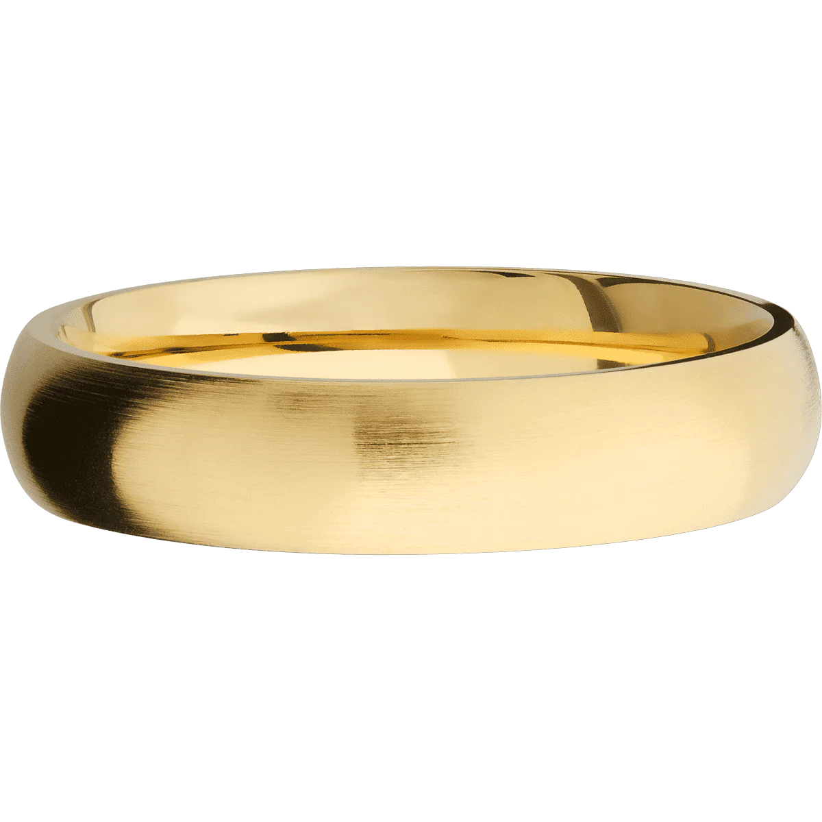 18K Yellow Gold + Satin Finish - Image 3