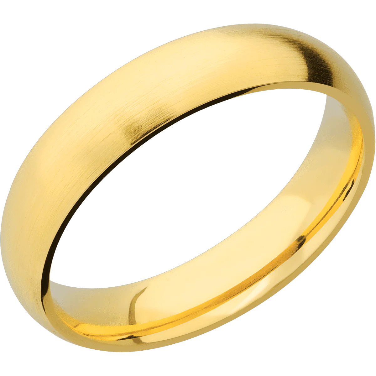 18K Yellow Gold + Satin Finish - Image 2