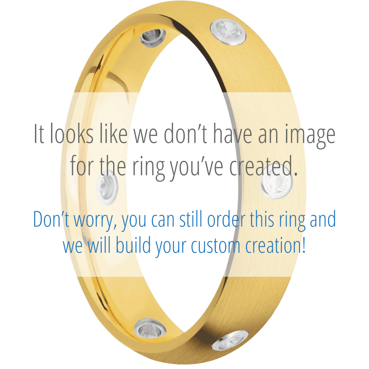 18K Yellow Gold + Satin Finish